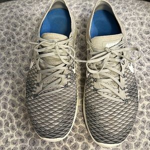 Nike Free Flyknit Training Shoes Grey Size 8.5 EUC